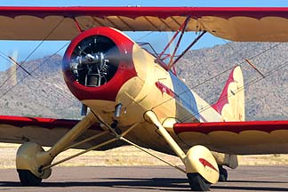 Waco UPF-7 N29926, Copperstate Fly-in, October 26, 2013